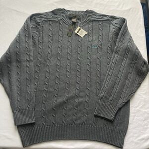 NWT Vintage Colours by Alexander Julian Sweater Mens Large Chunky Knit 90s
